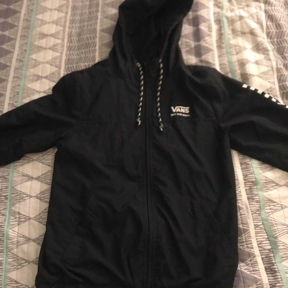 vans zip up jacket